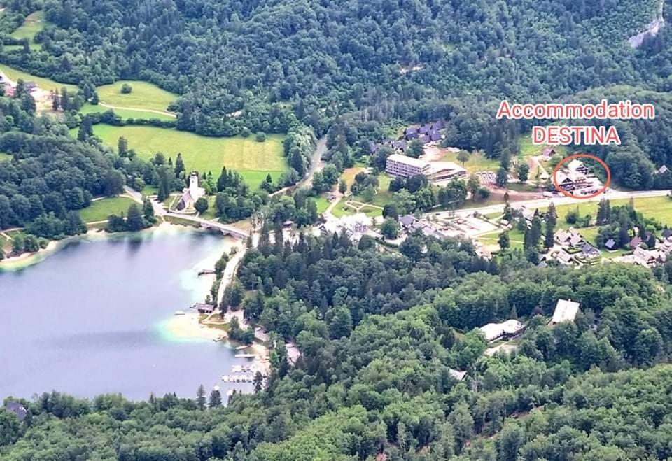 Accommodation Destina, Lake Bohinji-tó Kültér fotó